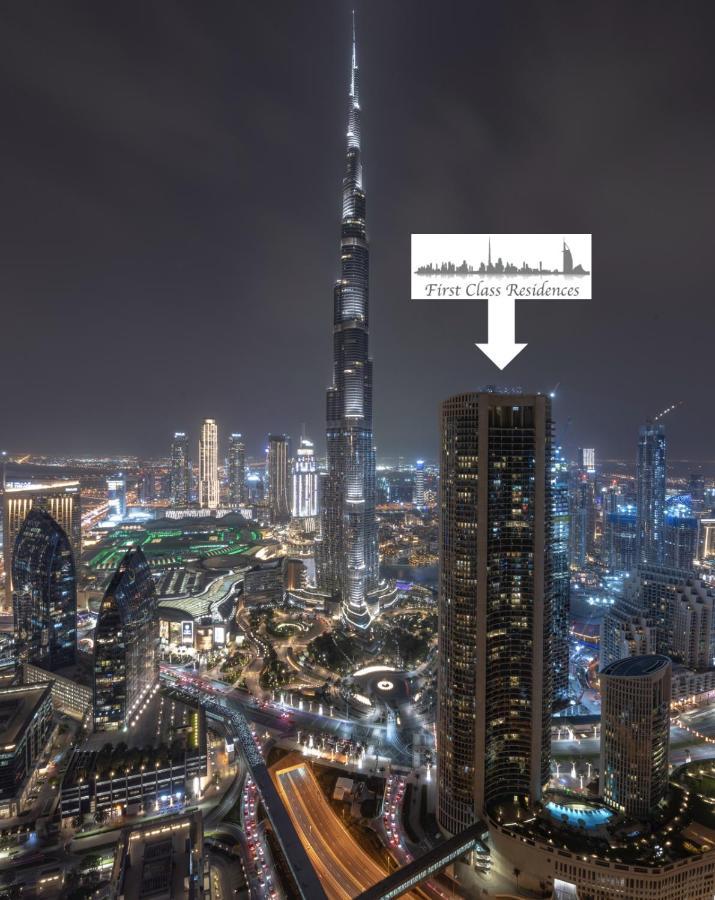 First Class 3Br With Full Dubai Skyline & Sea View Daire Dış mekan fotoğraf