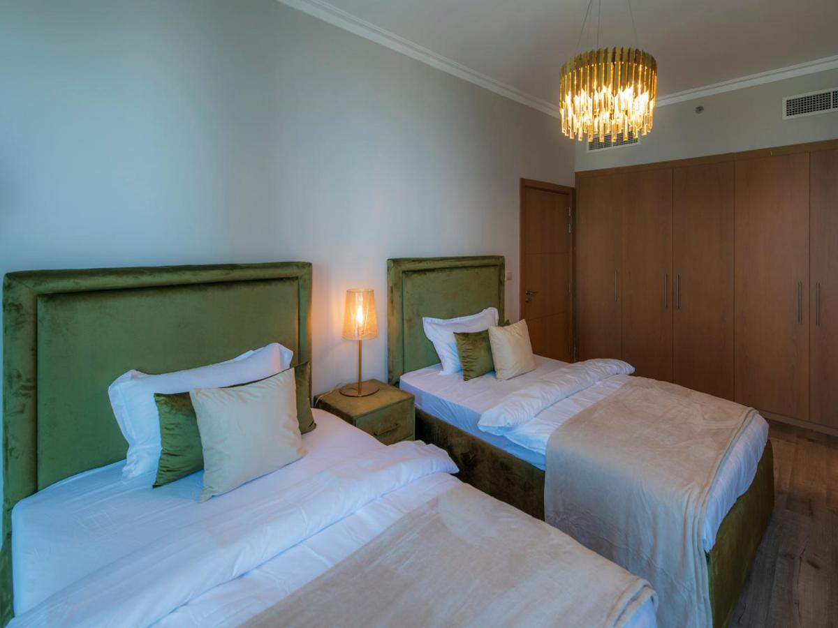 First Class 3Br With Full Dubai Skyline & Sea View Daire Dış mekan fotoğraf