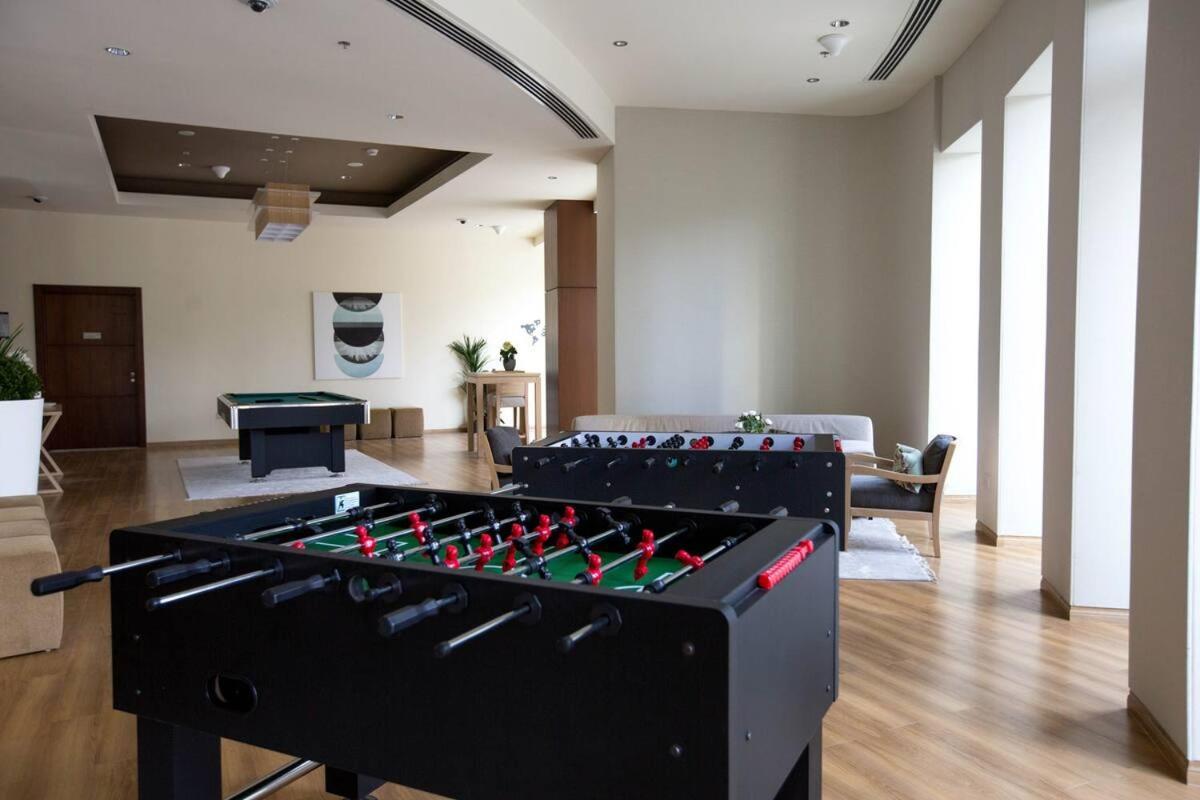 First Class 3Br With Full Dubai Skyline & Sea View Daire Dış mekan fotoğraf