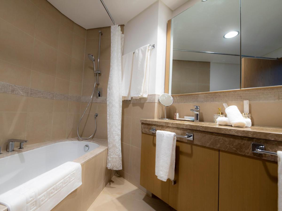 First Class 3Br With Full Dubai Skyline & Sea View Daire Dış mekan fotoğraf