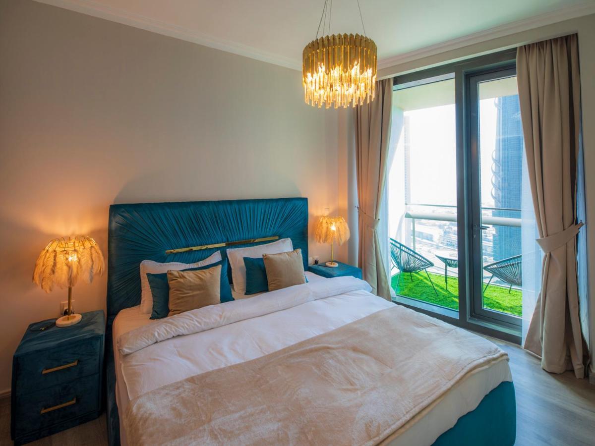 First Class 3Br With Full Dubai Skyline & Sea View Daire Dış mekan fotoğraf