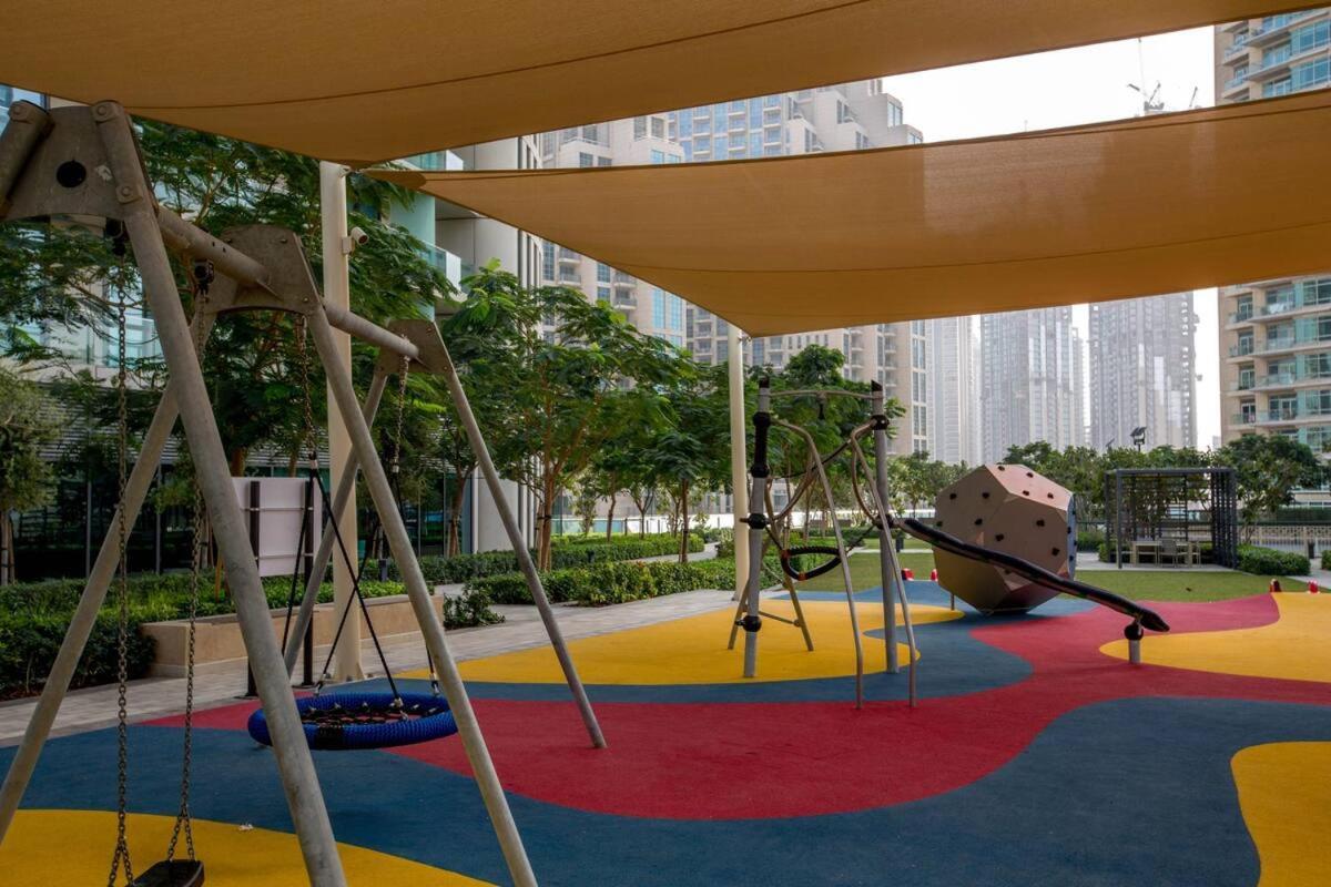 First Class 3Br With Full Dubai Skyline & Sea View Daire Dış mekan fotoğraf