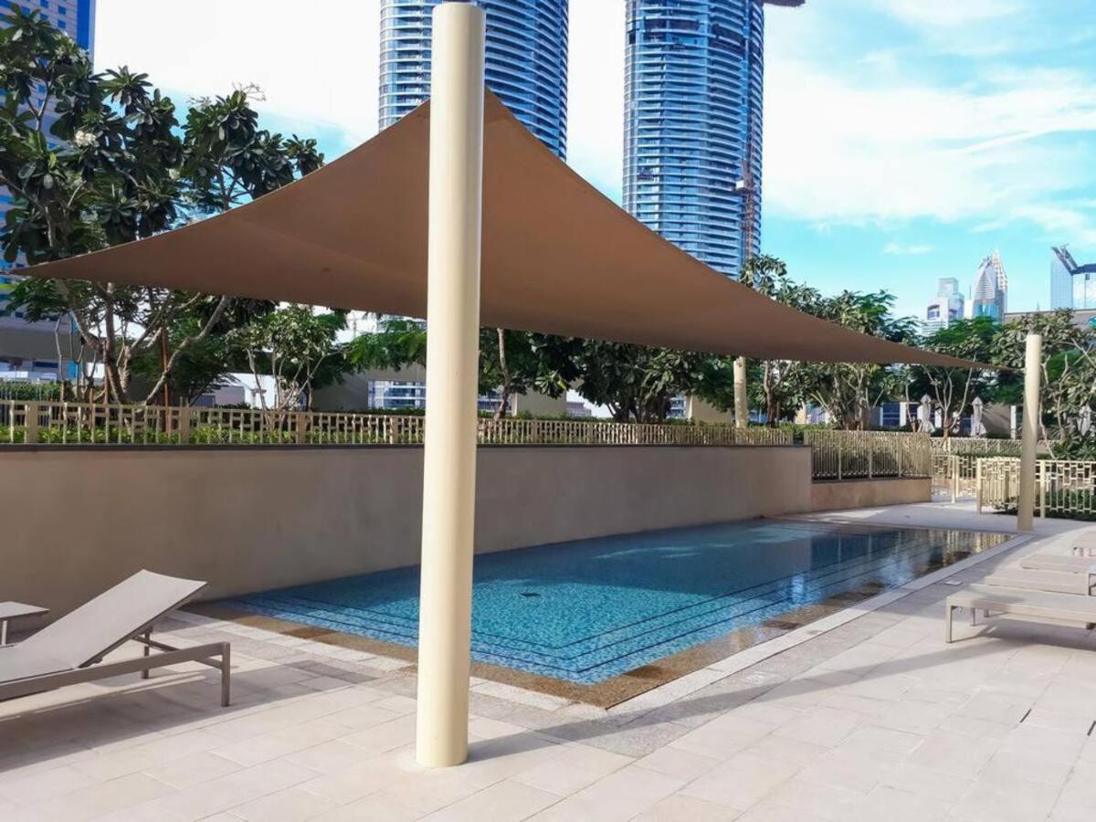 First Class 3Br With Full Dubai Skyline & Sea View Daire Dış mekan fotoğraf