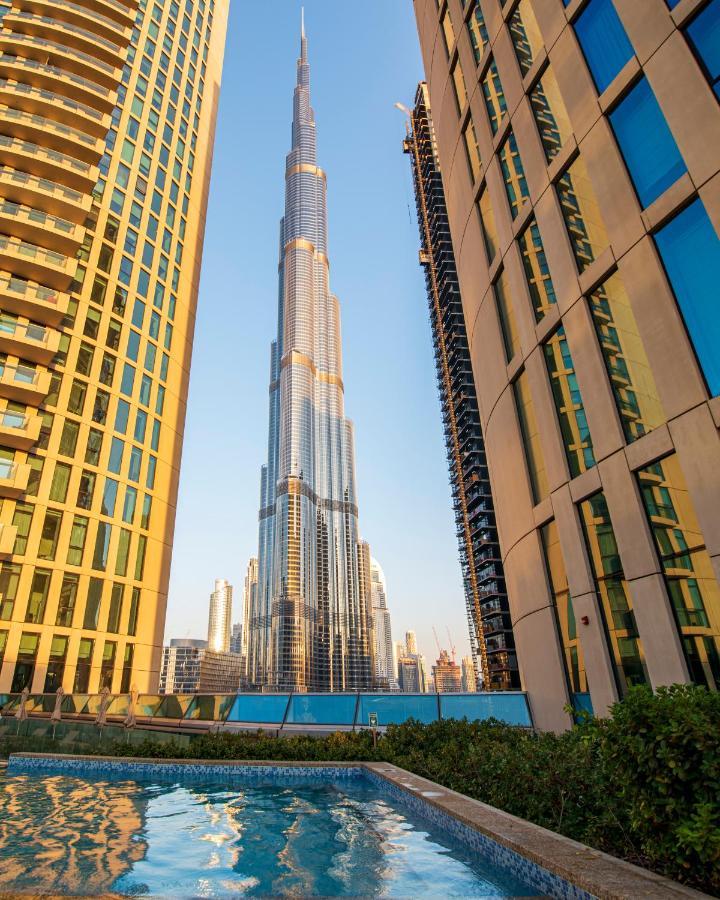 First Class 3Br With Full Dubai Skyline & Sea View Daire Dış mekan fotoğraf